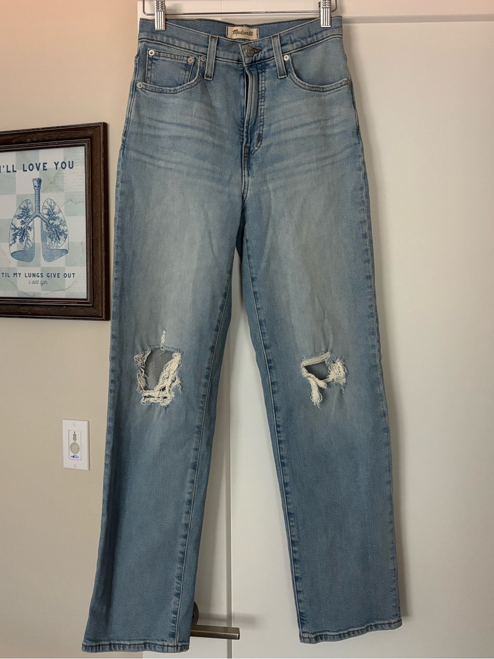 Madewell ‘The Perfect Vintage Straight Jean’